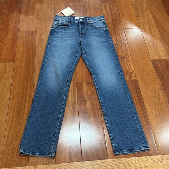 NWT MOTHER Women's The Hiker Skimp Mid Rise Jeans Size 24 - Picture 3 of 14